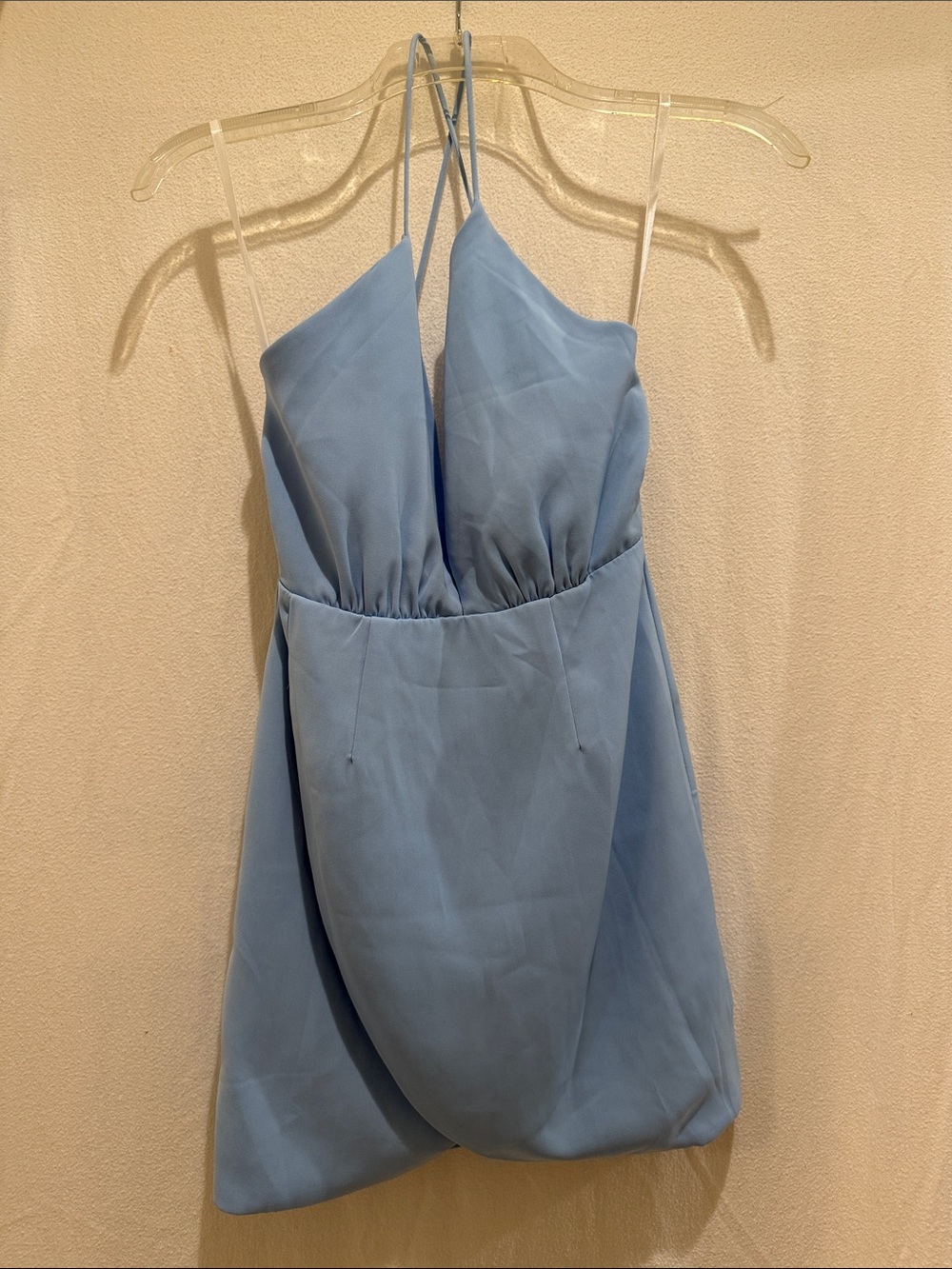 superdown Sky Blue Strappy Mini Dress